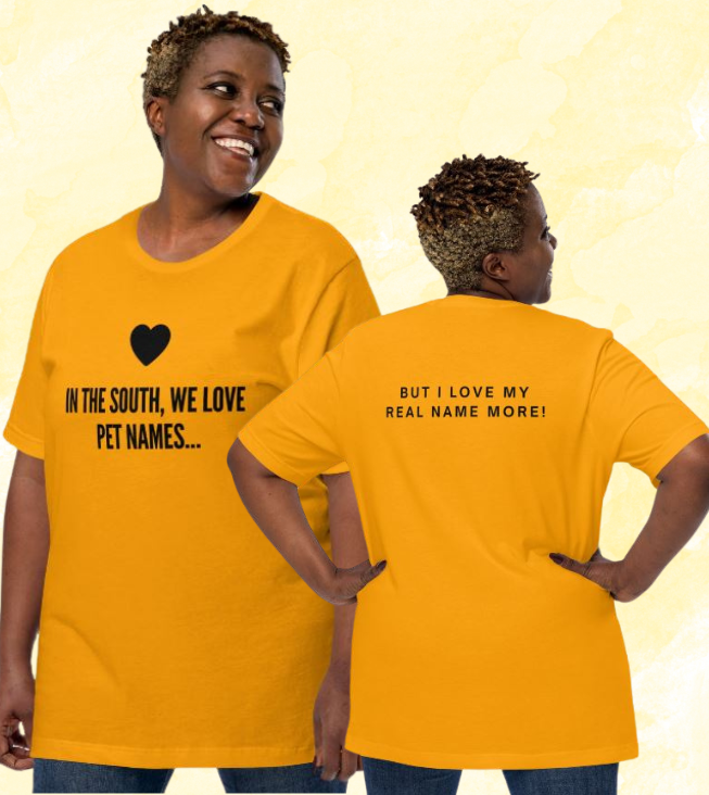 Please Don’t Call Me Baby – Pet Name Tee Series