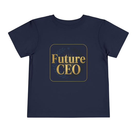 Future CEO Toddler Affirmation Tee — Rooted in Rich Collection