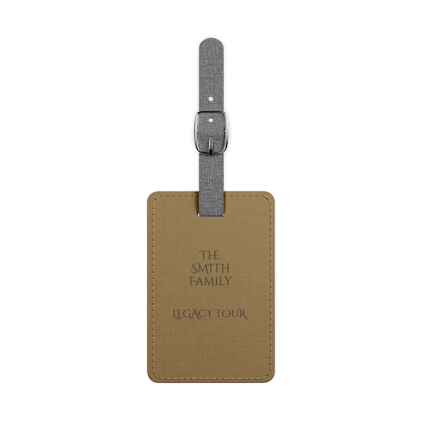 The Legacy Tour Personalized Family Luggage Tag — Rooted in Rich Collection
