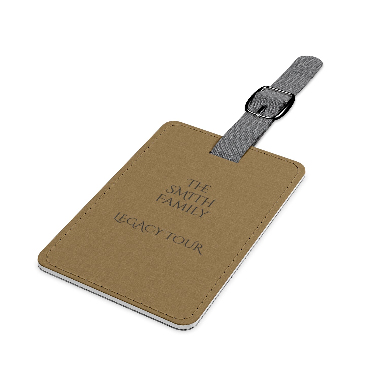 The Legacy Tour Personalized Family Luggage Tag — Rooted in Rich Collection