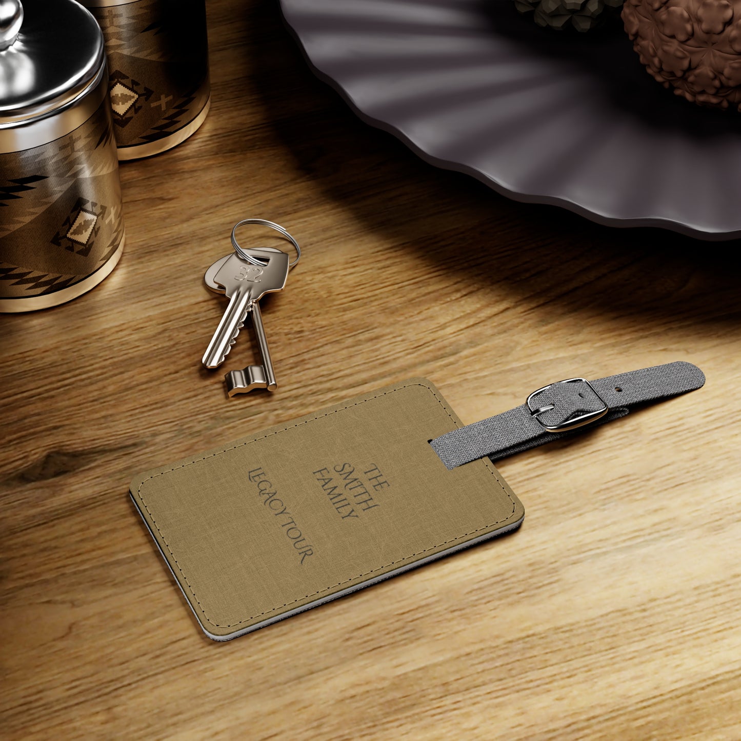 The Legacy Tour Personalized Family Luggage Tag — Rooted in Rich Collection