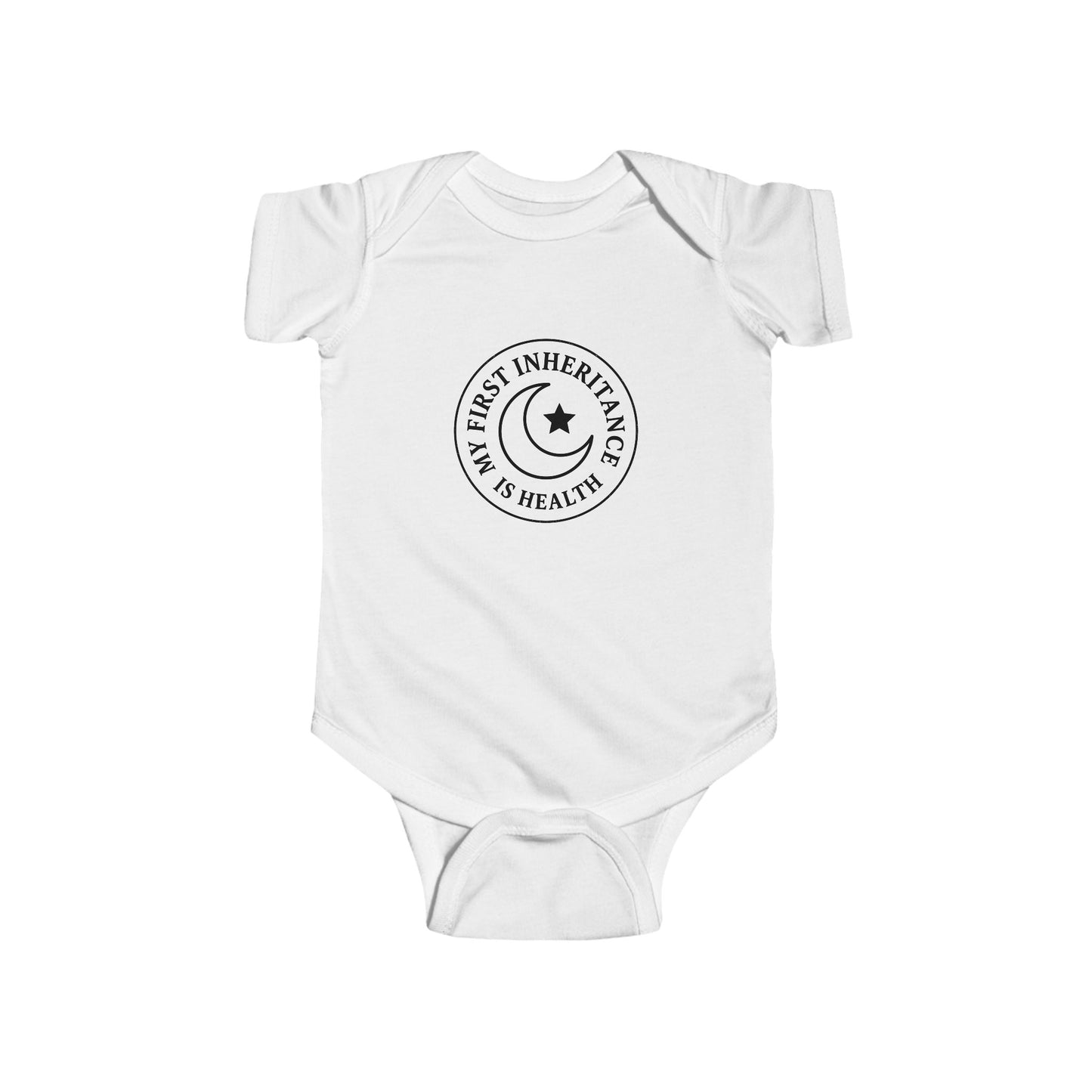 Organic High-Contrast Newborn Onesie | Cosmic Legacy Edition