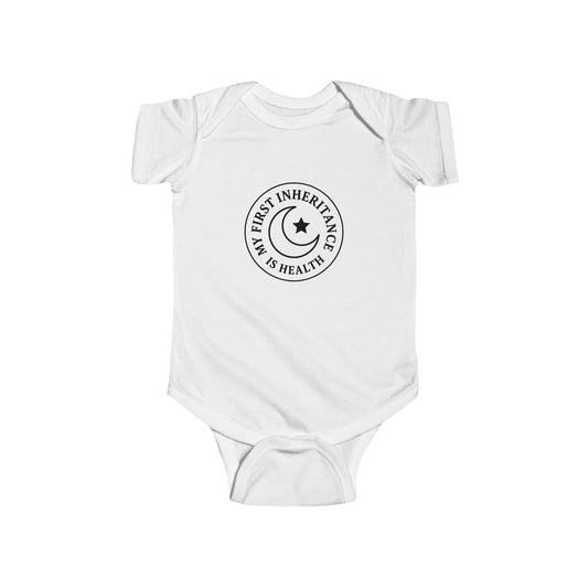 Organic High-Contrast Newborn Onesie | Cosmic Legacy Edition